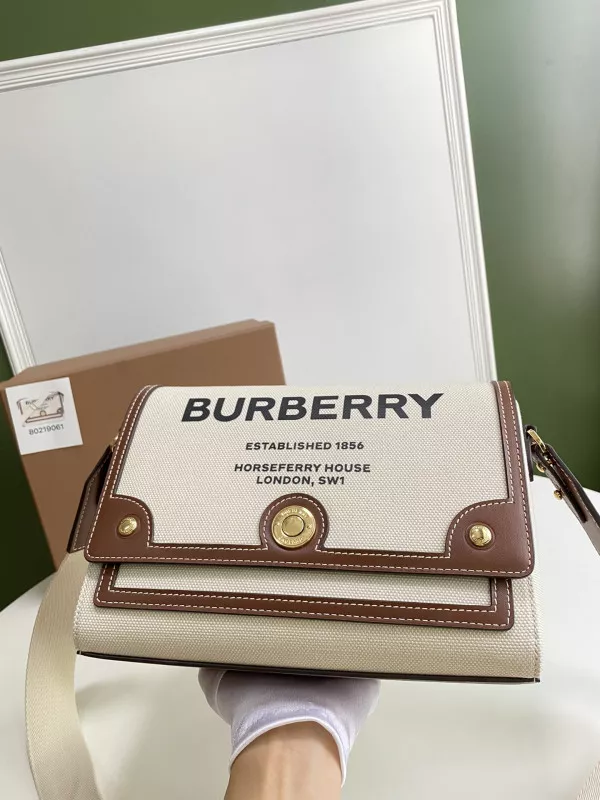 First Bag Ru BURBERRY Note Crossbody Bag-25-8.5-18cm 0117