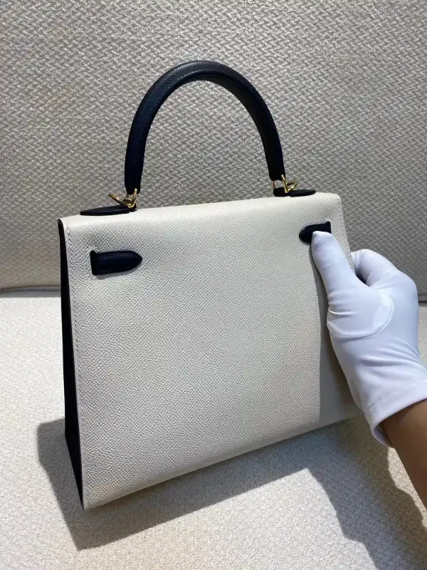 First Bag Ru HERMES KELLY 25CM ALL HANDMADE 0205