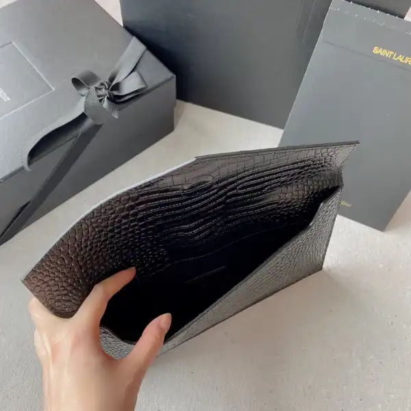 First Bag Ru YSL UPTOWN POUCH 0202