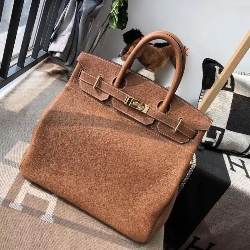 First Bag Ru HERMES BIRKIN 40CM HAC TOGO ALL HANDMADE 0205