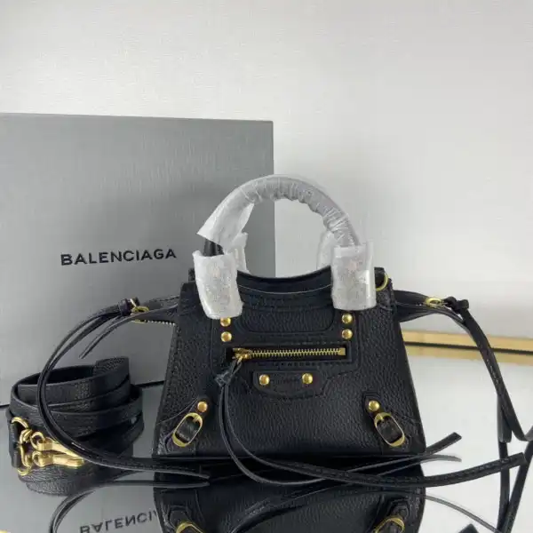 First Bag Ru BALENCIAGA NEO CHANELASSIC NANO TOP HANDLE BAG 0203