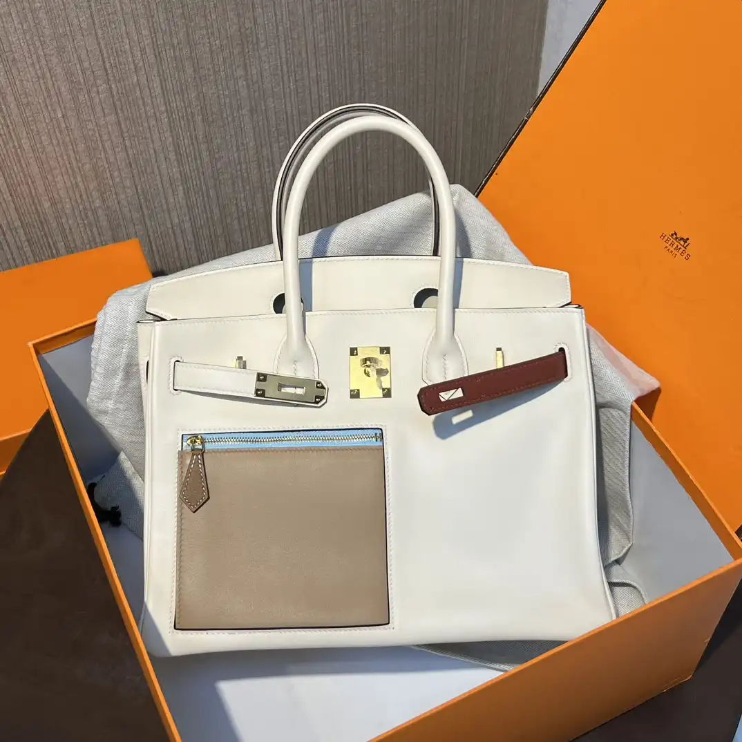 HERMES Cargo Birkin Bag Swift 30 0205