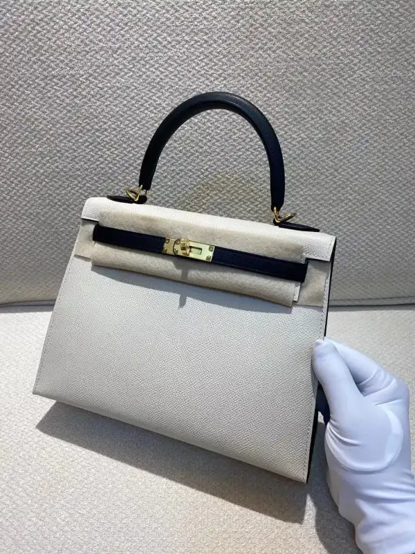 First Bag Ru HERMES KELLY 25CM ALL HANDMADE 0205