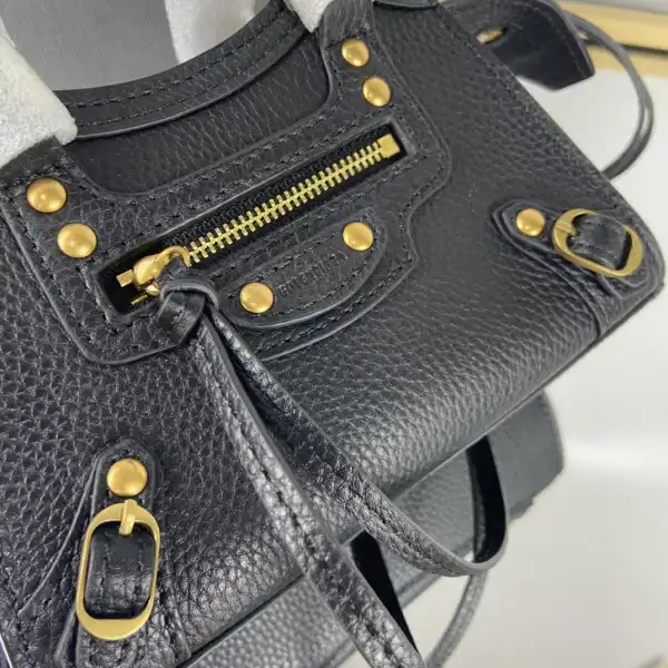 First Bag Ru BALENCIAGA NEO CHANELASSIC NANO TOP HANDLE BAG 0203