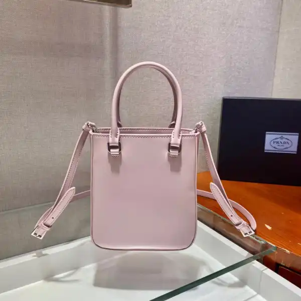 Firstbag Ru PRADA Small brushed leather tote 0201