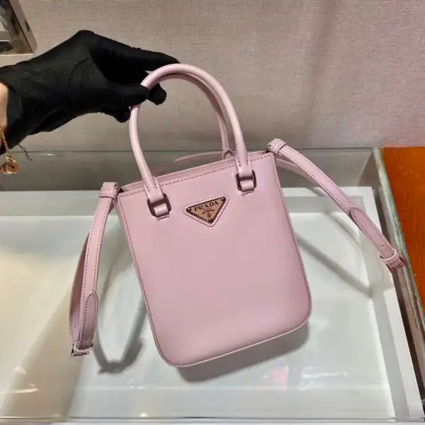 Firstbag Ru PRADA Small brushed leather tote 0201