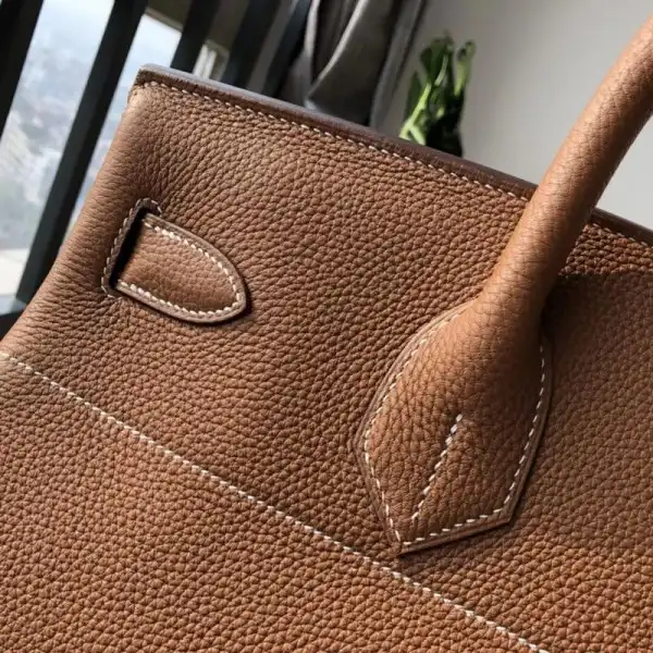 First Bag Ru HERMES BIRKIN 40CM HAC TOGO ALL HANDMADE 0205