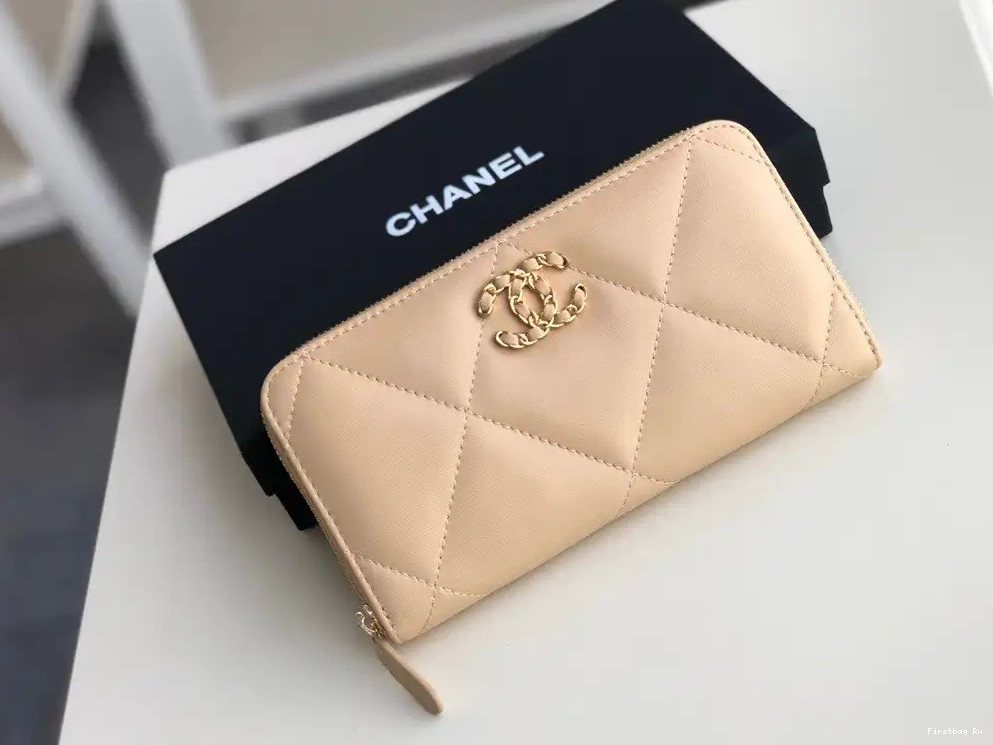 Firstbag Ru CHANEL WALLET 19 ZIPPED 0308