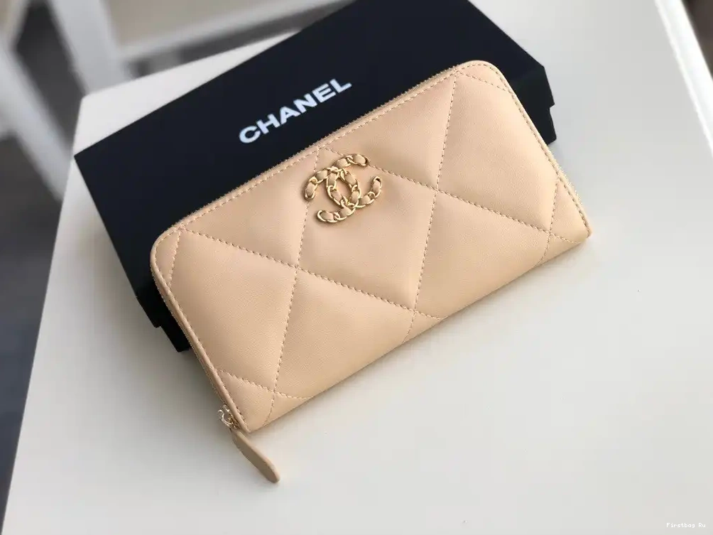 Firstbag Ru CHANEL WALLET 19 ZIPPED 0308